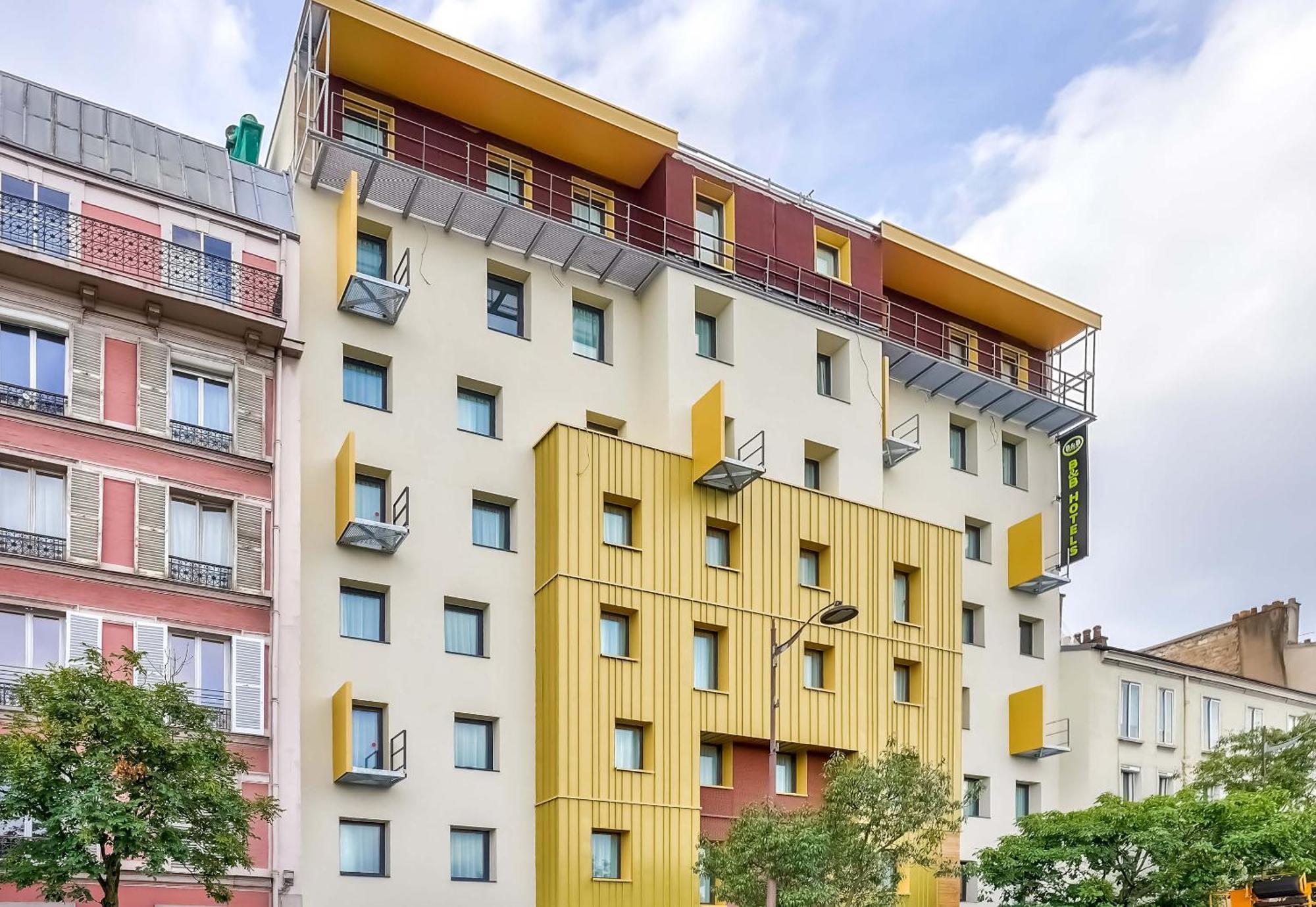 B&B Hotel Paris Porte D'Orleans Montrouge Buitenkant foto